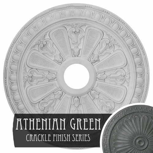 Ekena Millwork Bristol Ceiling Medallion - Primed Polyurethane - CM23BIAGC