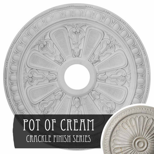 Ekena Millwork Bristol Ceiling Medallion - Primed Polyurethane - CM23BIPCC