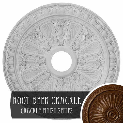 Ekena Millwork Bristol Ceiling Medallion - Primed Polyurethane - CM23BIRBC