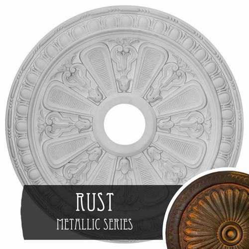 Ekena Millwork Bristol Ceiling Medallion - Primed Polyurethane - CM23BIRUS