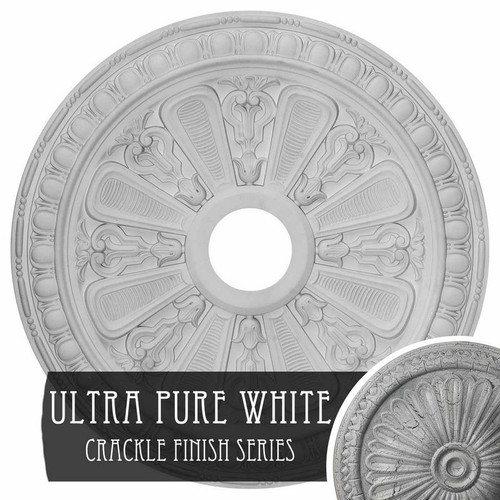 Ekena Millwork Bristol Ceiling Medallion - Primed Polyurethane - CM23BIUWC