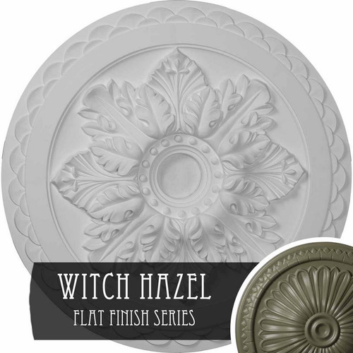 Ekena Millwork Bordeaux Deluxe Ceiling Medallion - Primed Polyurethane - CM23BOWHF