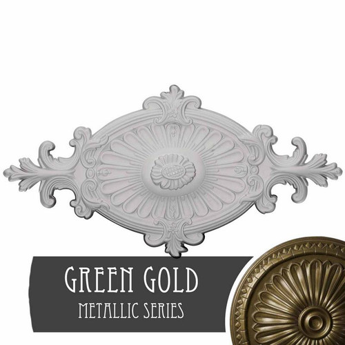 Ekena Millwork Quentin Ceiling Medallion - Primed Polyurethane - CM23RO1GGS