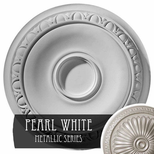 Ekena Millwork Caputo Ceiling Medallion - Primed Polyurethane - CM24CAPWS