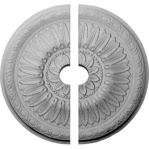 Ekena Millwork Temple Ceiling Medallion - Primed Polyurethane - CM24TE2-03500