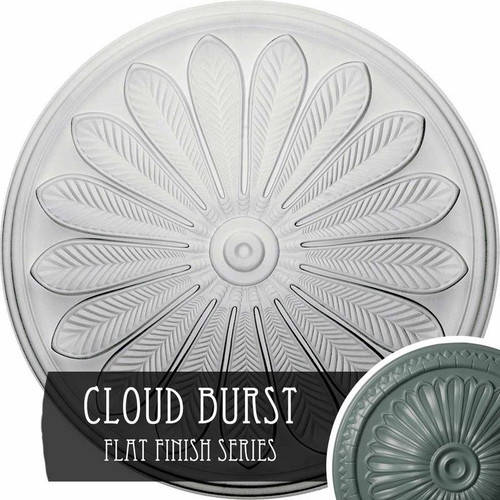 Ekena Millwork Brontes Ceiling Medallion - Primed Polyurethane - CM25BRCBF
