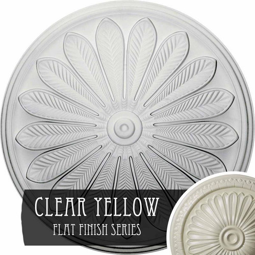 Ekena Millwork Brontes Ceiling Medallion - Primed Polyurethane - CM25BRCYF