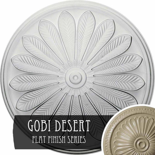 Ekena Millwork Brontes Ceiling Medallion - Primed Polyurethane - CM25BRGDF
