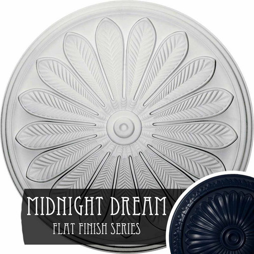 Ekena Millwork Brontes Ceiling Medallion - Primed Polyurethane - CM25BRMDF