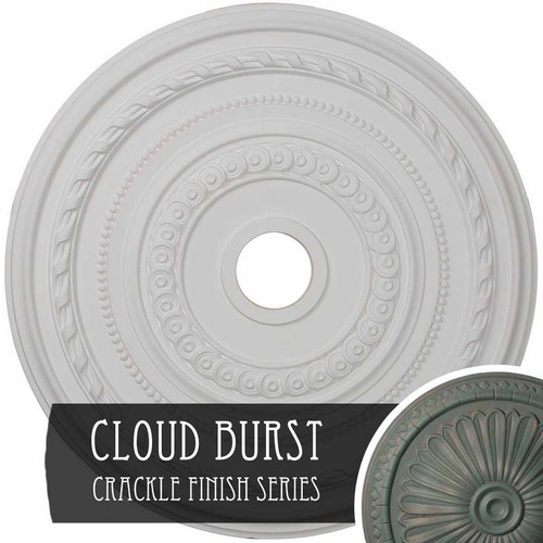 Ekena Millwork Cole Ceiling Medallion - Primed Polyurethane - CM25COCBC