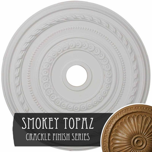 Ekena Millwork Cole Ceiling Medallion - Primed Polyurethane - CM25COSTC