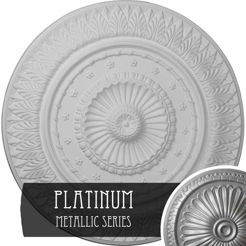 Ekena Millwork Christopher Ceiling Medallion - Primed Polyurethane - CM26CSPLS