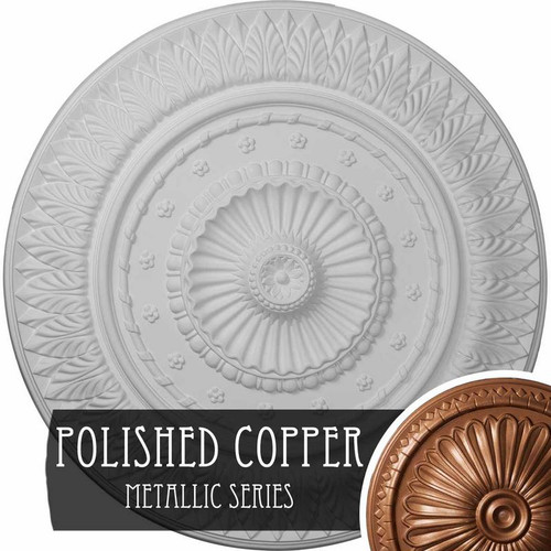 Ekena Millwork Christopher Ceiling Medallion - Primed Polyurethane - CM26CSPOS