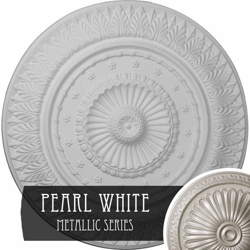 Ekena Millwork Christopher Ceiling Medallion - Primed Polyurethane - CM26CSPWS