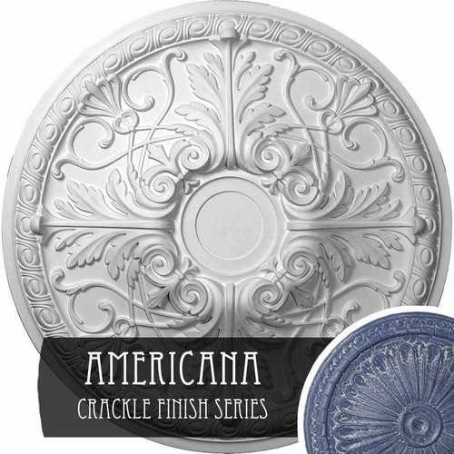 Ekena Millwork Tristan Ceiling Medallion - Primed Polyurethane - CM26TNAMC