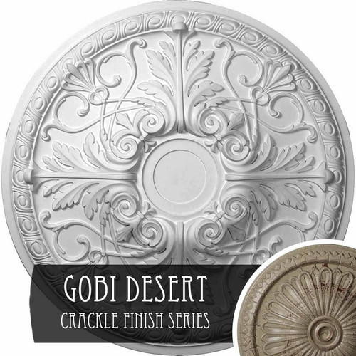 Ekena Millwork Tristan Ceiling Medallion - Primed Polyurethane - CM26TNGDC