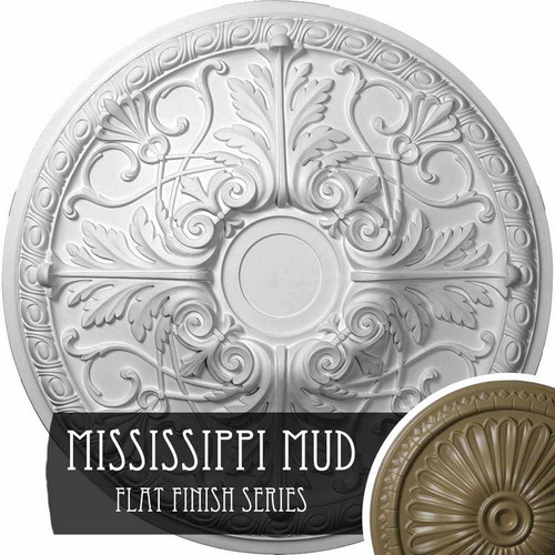 Ekena Millwork Tristan Ceiling Medallion - Primed Polyurethane - CM26TNMMF