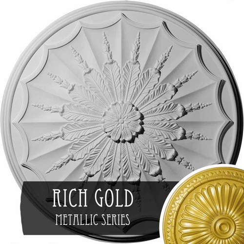 Ekena Millwork Artis Ceiling Medallion - Primed Polyurethane - CM27ARRGS