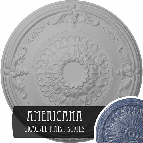 Ekena Millwork Athens Ceiling Medallion - Primed Polyurethane - CM27ATAMC