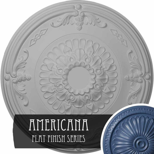 Ekena Millwork Athens Ceiling Medallion - Primed Polyurethane - CM27ATAMF