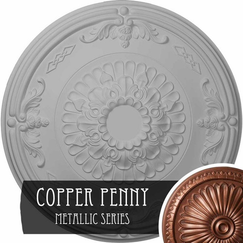 Ekena Millwork Athens Ceiling Medallion - Primed Polyurethane - CM27ATCPS