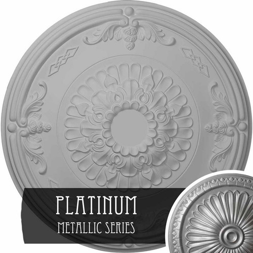 Ekena Millwork Athens Ceiling Medallion - Primed Polyurethane - CM27ATPLS