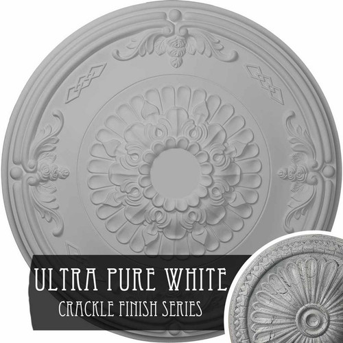 Ekena Millwork Athens Ceiling Medallion - Primed Polyurethane - CM27ATUWC