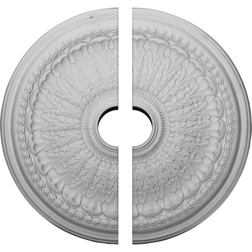 Ekena Millwork Brunswick Ceiling Medallion - Primed Polyurethane - CM27BR2-04500