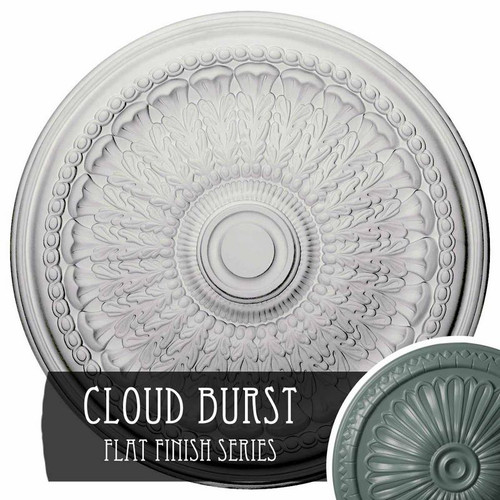 Ekena Millwork Brunswick Ceiling Medallion - Primed Polyurethane - CM27BRCBF