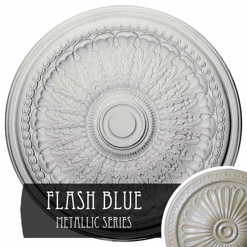 Ekena Millwork Brunswick Ceiling Medallion - Primed Polyurethane - CM27BRFBS