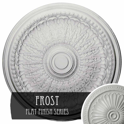 Ekena Millwork Brunswick Ceiling Medallion - Primed Polyurethane - CM27BRFRF