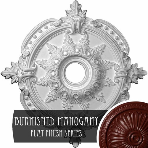 Ekena Millwork Benson Classic Ceiling Medallion - Primed Polyurethane - CM28BEBMF