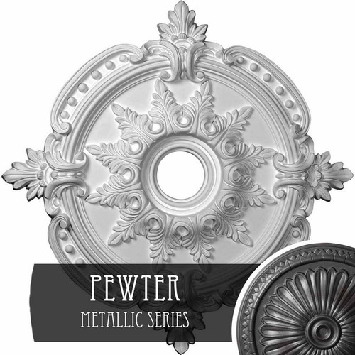 Ekena Millwork Benson Classic Ceiling Medallion - Primed Polyurethane - CM28BEPES