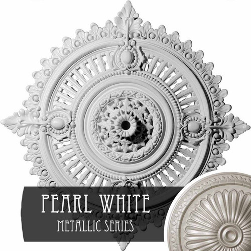 Ekena Millwork Haylynn Ceiling Medallion - Primed Polyurethane - CM29HYPWS