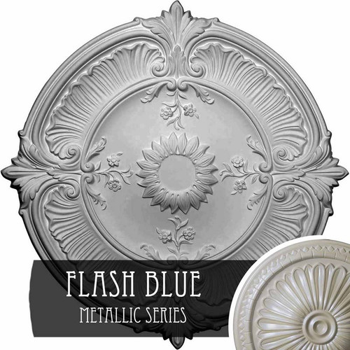 Ekena Millwork Attica Acanthus Leaf Ceiling Medallion - Primed Polyurethane - CM30ATFBS