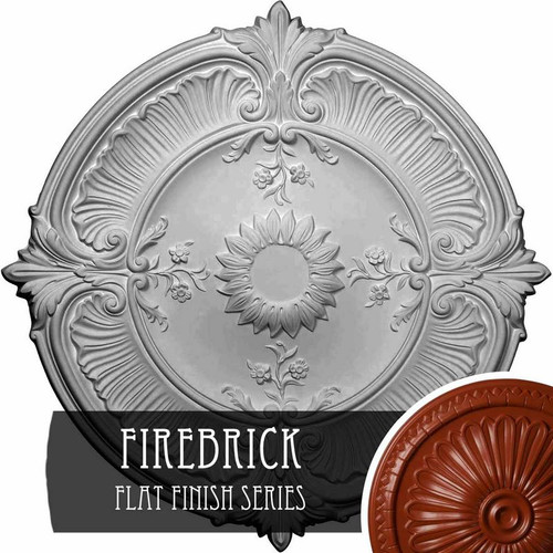 Ekena Millwork Attica Acanthus Leaf Ceiling Medallion - Primed Polyurethane - CM30ATFIF