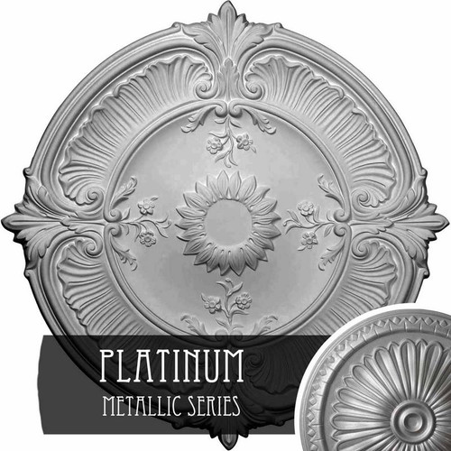Ekena Millwork Attica Acanthus Leaf Ceiling Medallion - Primed Polyurethane - CM30ATPLS