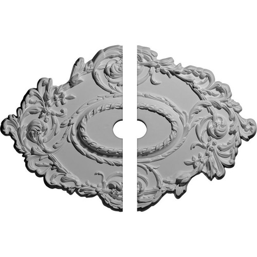 Ekena Millwork Kinsley Flowing Leaf Ceiling Medallion - Primed Polyurethane - CM30KI2-02500