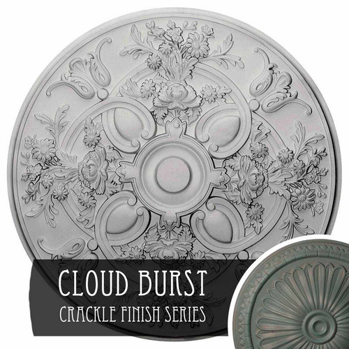 Ekena Millwork Baile Ceiling Medallion - Primed Polyurethane - CM31BACBC