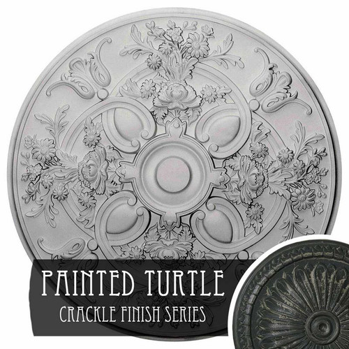 Ekena Millwork Baile Ceiling Medallion - Primed Polyurethane - CM31BAPTC