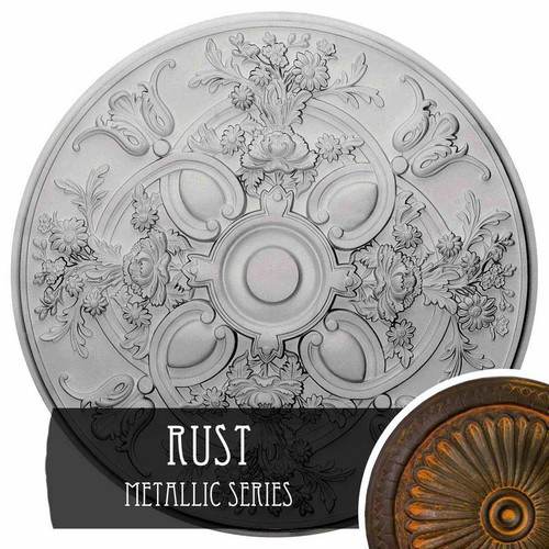 Ekena Millwork Baile Ceiling Medallion - Primed Polyurethane - CM31BARUS