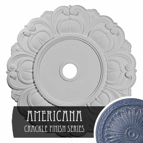 Ekena Millwork Angel Ceiling Medallion - Primed Polyurethane - CM32ANAMC