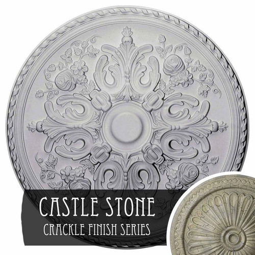 Ekena Millwork Bradford Ceiling Medallion - Primed Polyurethane - CM32BRCSC