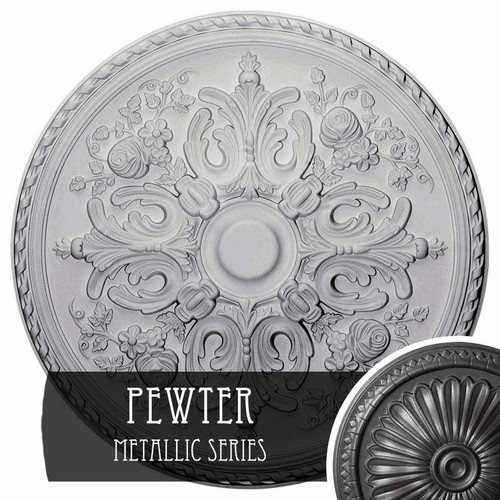 Ekena Millwork Bradford Ceiling Medallion - Primed Polyurethane - CM32BRPES