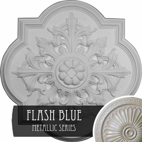 Ekena Millwork Bonetti Ceiling Medallion - Primed Polyurethane - CM34BOFBS