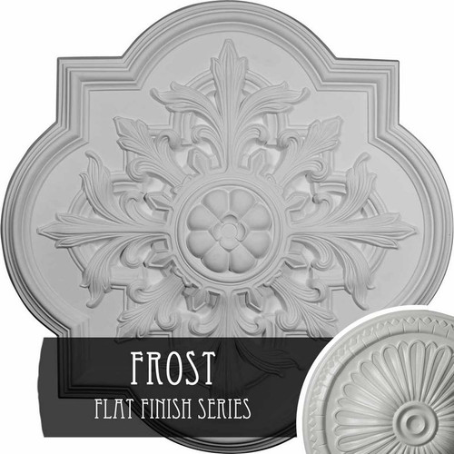 Ekena Millwork Bonetti Ceiling Medallion - Primed Polyurethane - CM34BOFRF