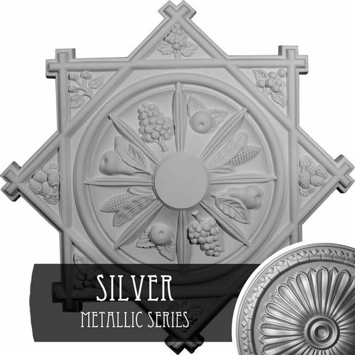 Ekena Millwork Antilles Ceiling Medallion - Primed Polyurethane - CM38ANSLS