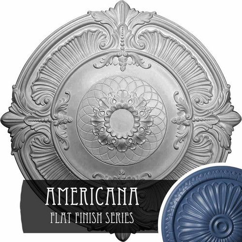 Ekena Millwork Attica Ceiling Medallion - Primed Polyurethane - CM39ATAMF