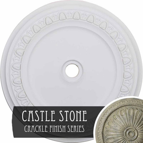 Ekena Millwork Caputo Ceiling Medallion - Primed Polyurethane - CM41CACSC