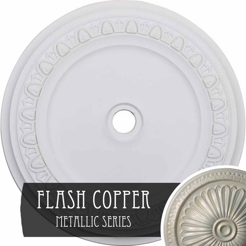 Ekena Millwork Caputo Ceiling Medallion - Primed Polyurethane - CM41CAFCS